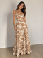 Vestido Paula Beige