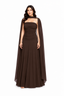Vestido Noelia Chocolate Oscuro