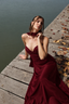Vestido Elizabeth Guinda
