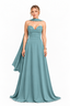 Vestido Elizabeth Verde Cemento