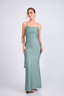 Vestido Lucia Verde Cemento