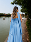 Vestido Elizabeth Azul Italiano