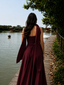 Vestido Elizabeth Guinda