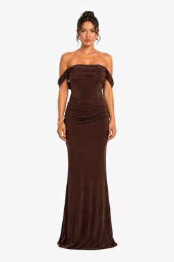 VESTIDO ANTONELLA CHOCOLATE