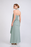 Vestido Lima Verde Cemento