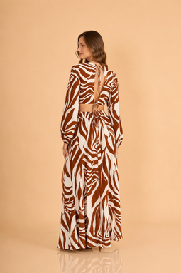 VESTIDO CAMERON - TERRACOTA