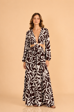 VESTIDO CAMERON - CHOCOLATE