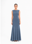 Vestido Mariana Azul Acero