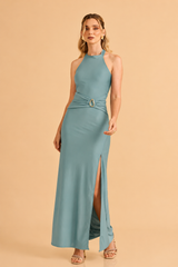 Vestido Frida Verde Cemento