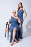 Vestido Daphne Acero
