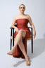Vestido Diana Terracota