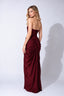 Vestido Diana Vino