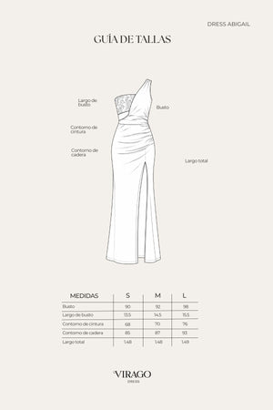 VESTIDO ABIGAIL - VERDE CEMENTO