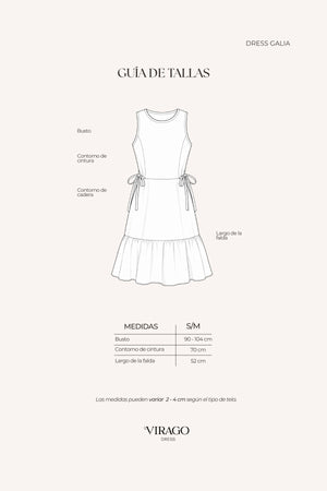 VESTIDO GALIA - CELESTE