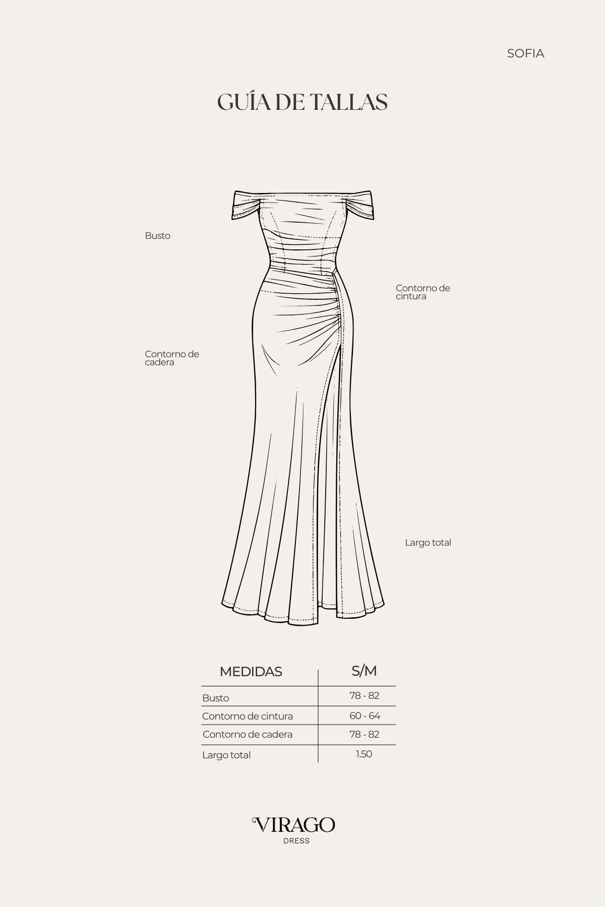 Vestido Sofia Negro