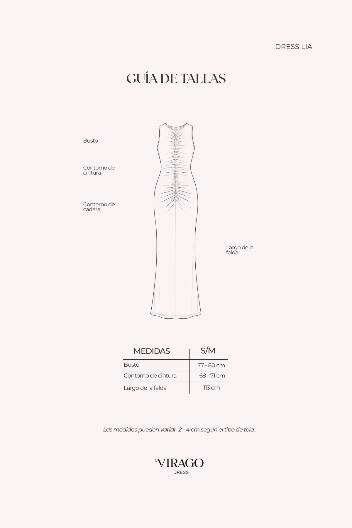 Vestido Lia Vino
