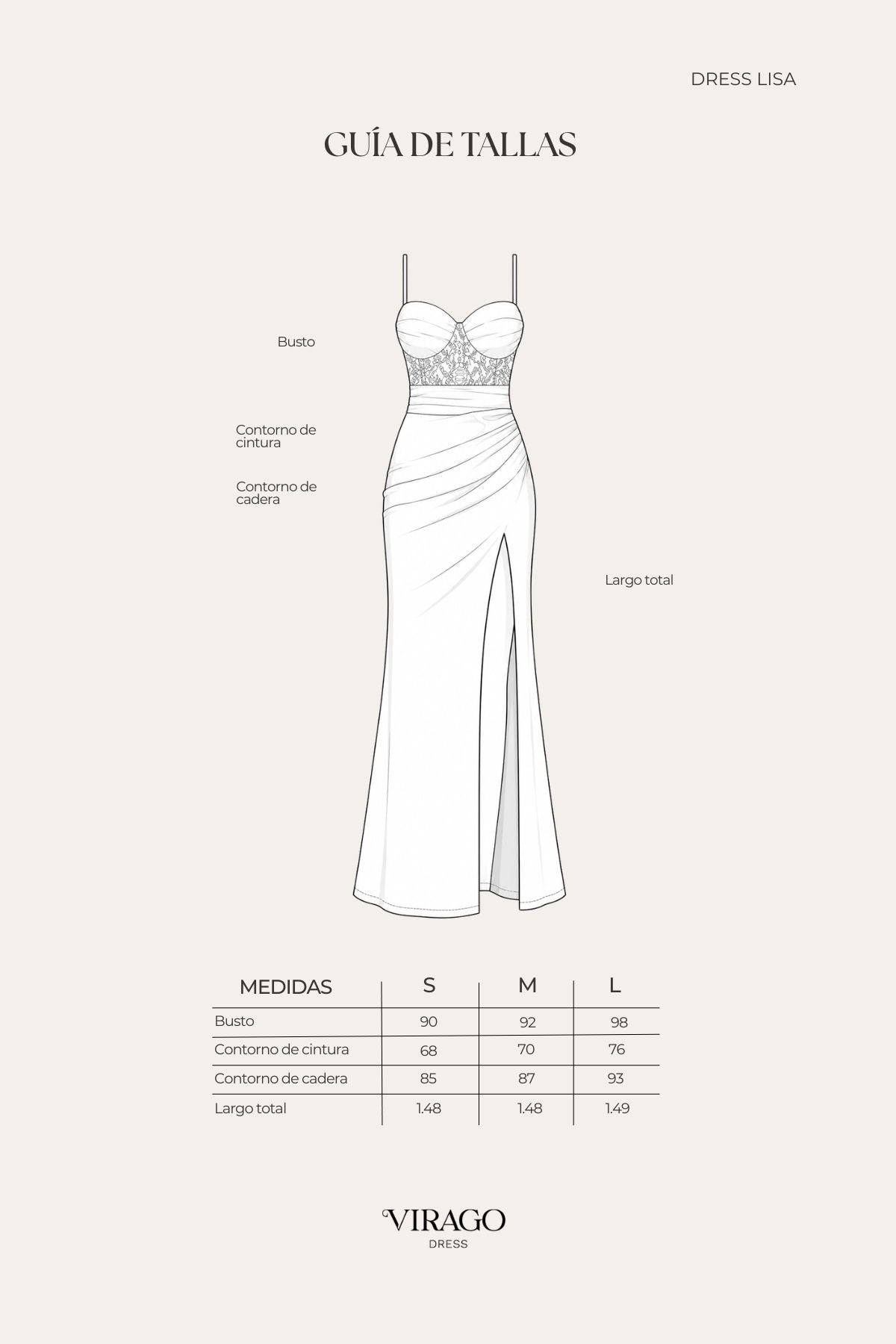 Vestido Lisa Perla