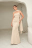 Vestido Lorena Beige
