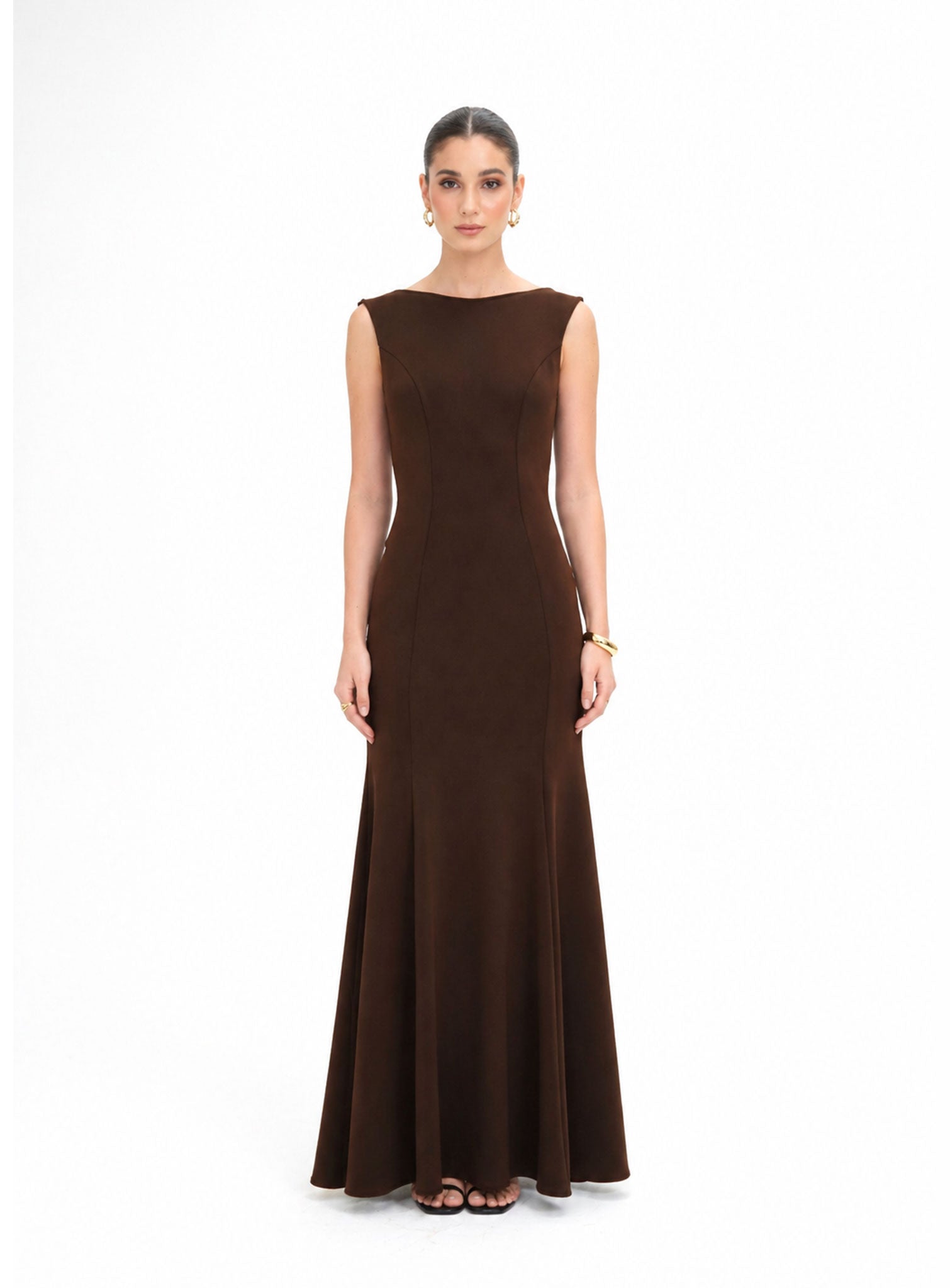 Vestido Mariana Chocolate