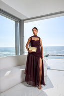 VESTIDO CHIARA - CHOCOLATE