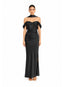 VESTIDO CON PIEDRERIA PILAR NEGRO