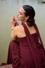 Vestido Madison Guinda