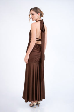 Vestido Clarissa Chocolate