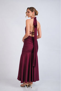 Vestido Clarissa Guinda