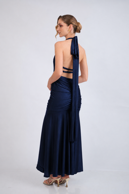 Vestido Clarissa Azul Noche