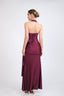 Vestido Lima Guinda