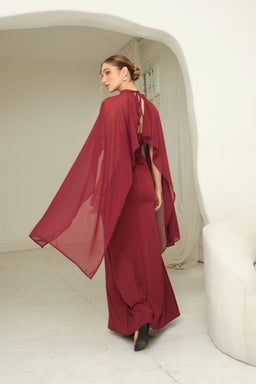 Vestido Lorena Vino
