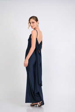 Vestido Lucia Azul Noche