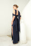 Vestido Pilar Azul Noche