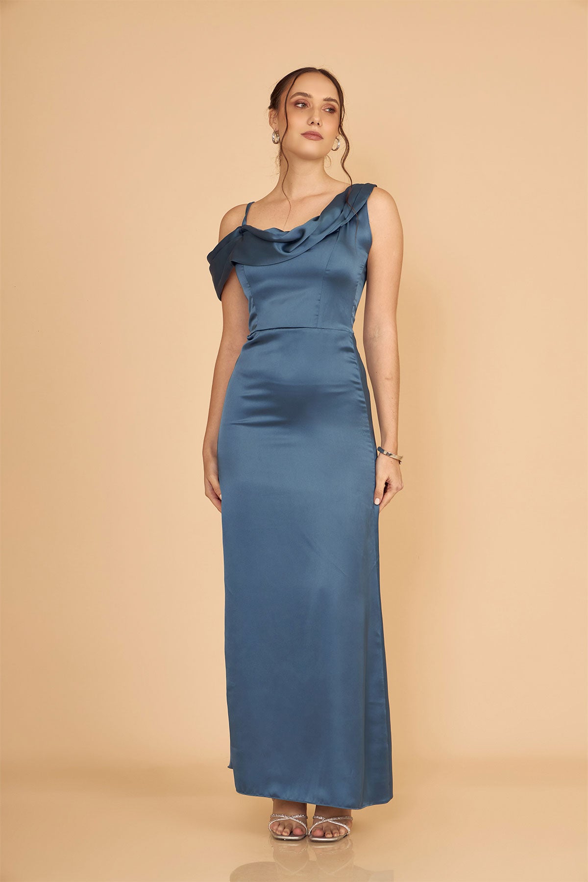 Vestido Agata Acero