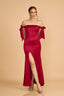 Vestido Violeta Vino