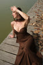 Vestido Elizabeth Chocolate