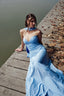 Vestido Elizabeth Azul Italiano