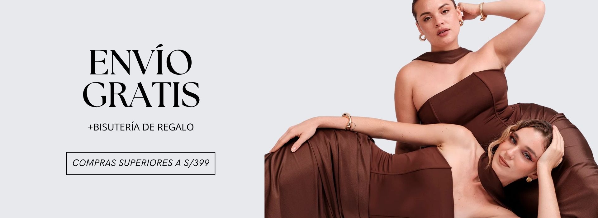 Envío gratis en compras superiores a S/399 + bisutería de regalo