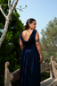 Vestido Gisele Azul Noche