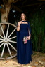 Vestido Noelia Azul Noche