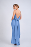 Vestido Lucia Azul Acero