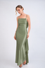 Vestido Lucia Verde Olivo