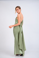 Vestido Lucia Verde Olivo