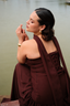 Vestido Madison Guinda